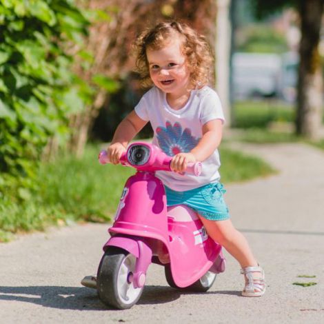 Scuter Smoby Pink pentru Copii 1.5+ Ani - imagine 12