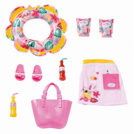 Set Plajă BABY born cu Cort și Accesorii Zapf - imagine 6