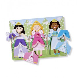 Puzzle Imbraca Printese Melissa & Doug - imagine 2