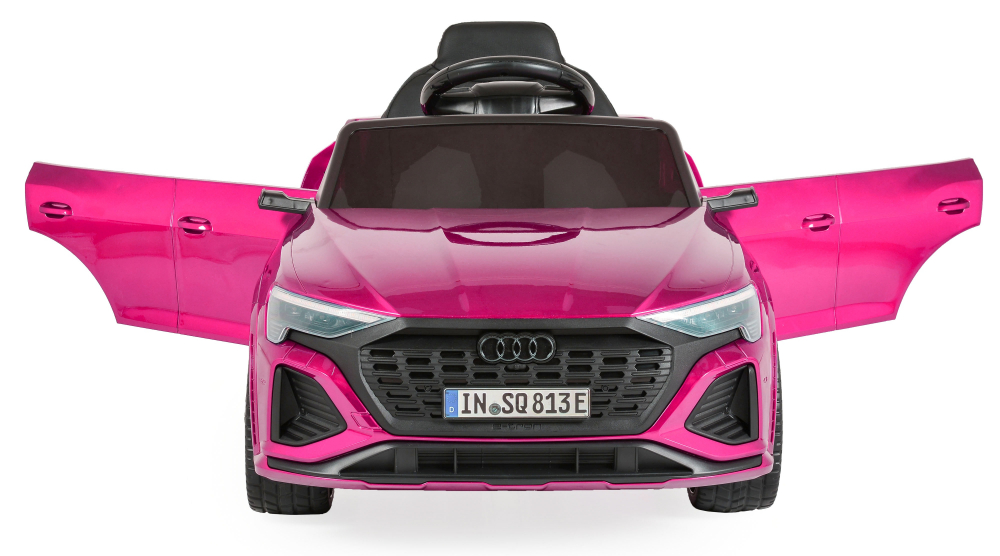 Mașinuță Audi SQ8 Pink Electrică pentru Copii - imagine 3