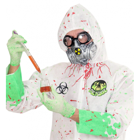 Masca Horror Gaz Latex | Widmann Italia - imagine 2