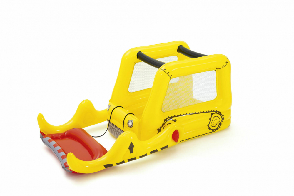 Loc de joacă gonflabil Bestway Excavator, include 25 mingi
