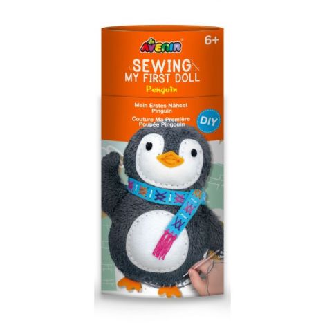 Set Cusut Pinguin Avenir | Jucărie DIY Copii 6+