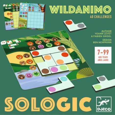 Joc Logica Djeco Animale - Gândire și Răbdare - imagine 3