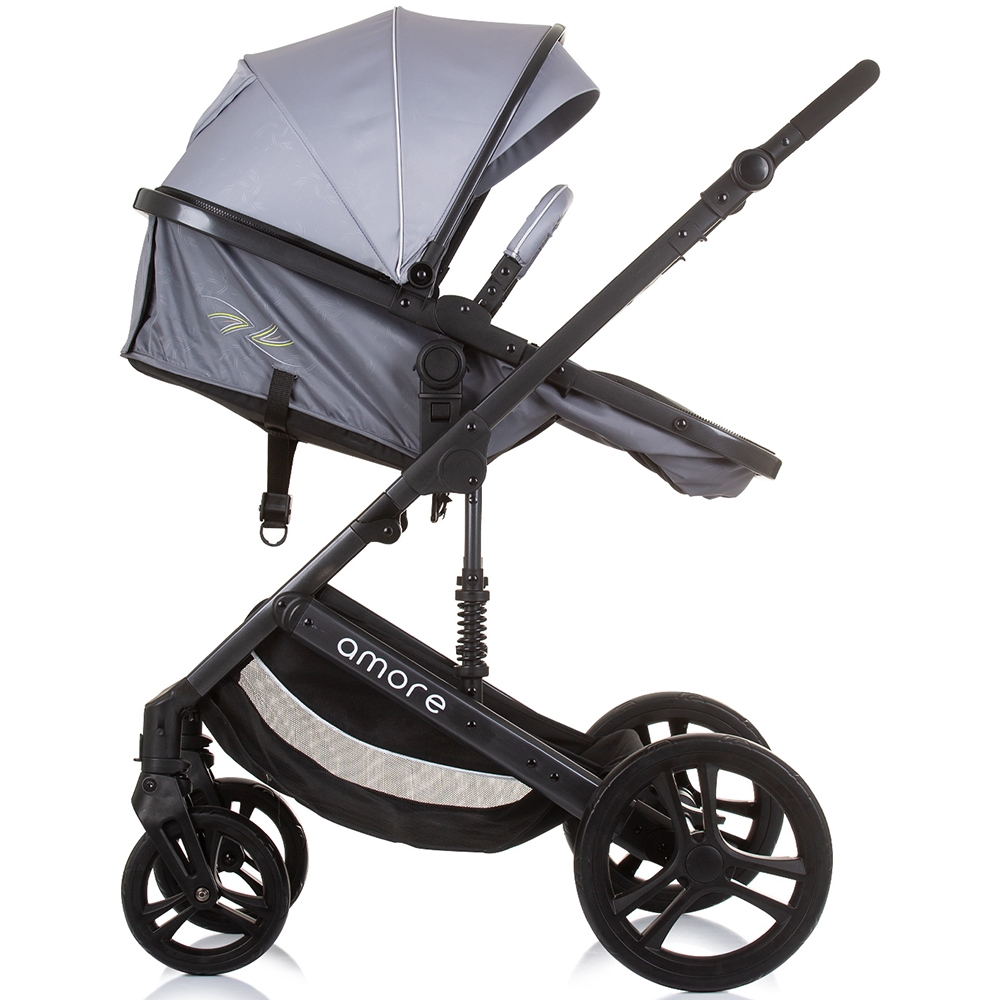 Carucior Chipolino Amore 2 in 1 Ash Grey, 0-22 kg - imagine 5