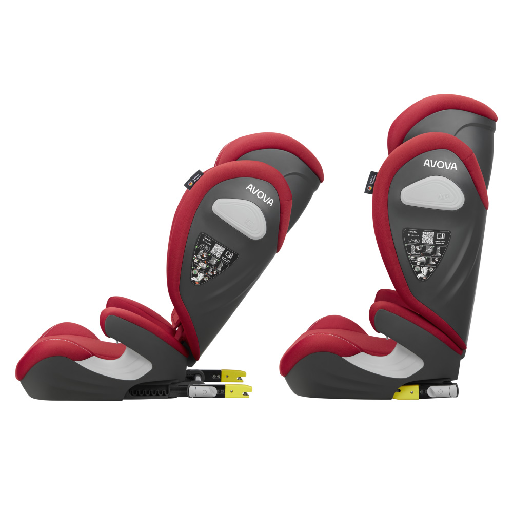 Scaun Auto Avova Sora-Fix Maple Red i-Size - imagine 2