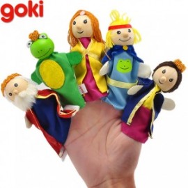 Set Păpuși Deget Regele Broscoi Goki - imagine 3