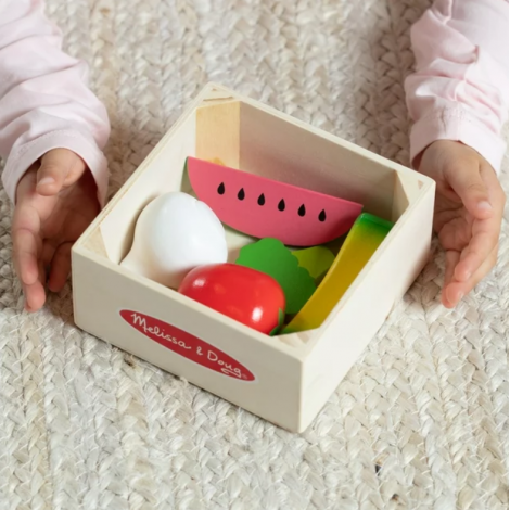 Set Fructe Legume Melissa & Doug - Joc Lemn - imagine 8