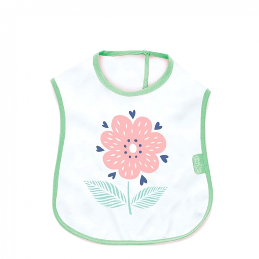 Baveta Poly Midi Bib Green Babyjem