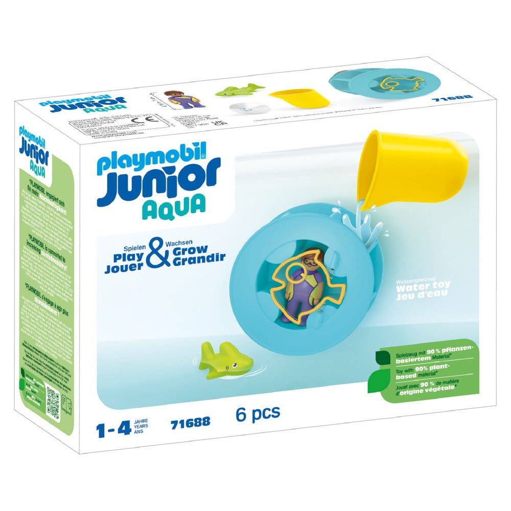 Roata Rechin Playmobil Junior Aqua - Baie Divertismentă