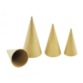Set 30 Conuri Carton Decorat Playbox