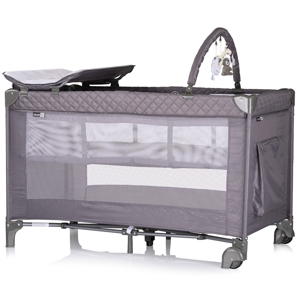 Patut Chipolino Luna Cloud 2 nivele, pliabil