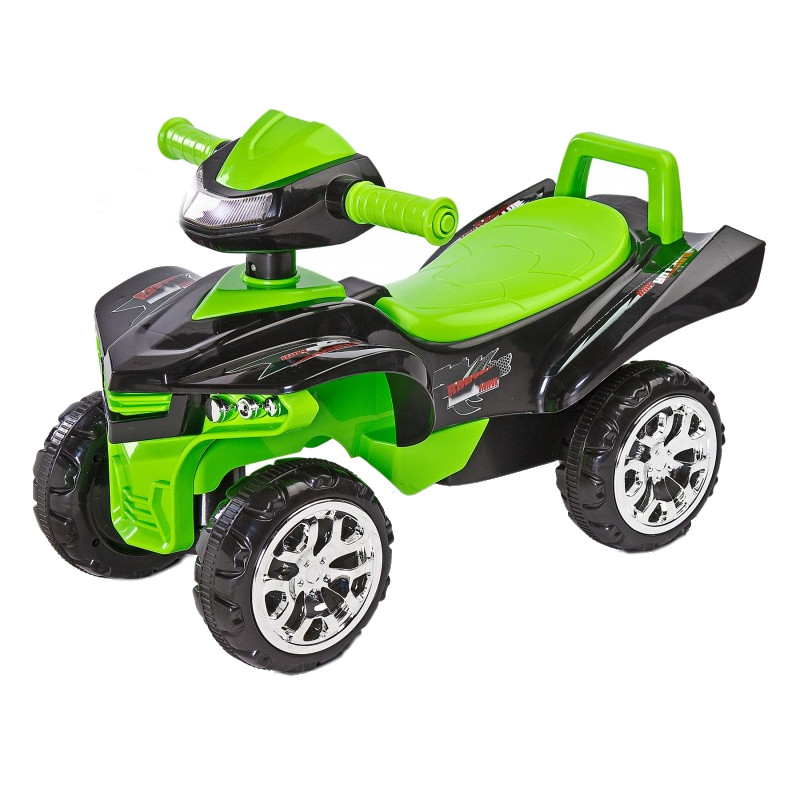ATV Toyz Mini Raptor Green - Fără pedale de la 18 luni