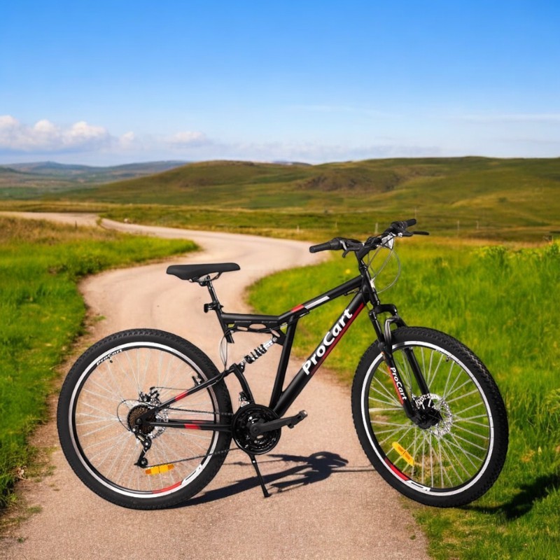 Bicicleta Procart MTB 26" Full Suspension | Aventura Montană - imagine 3