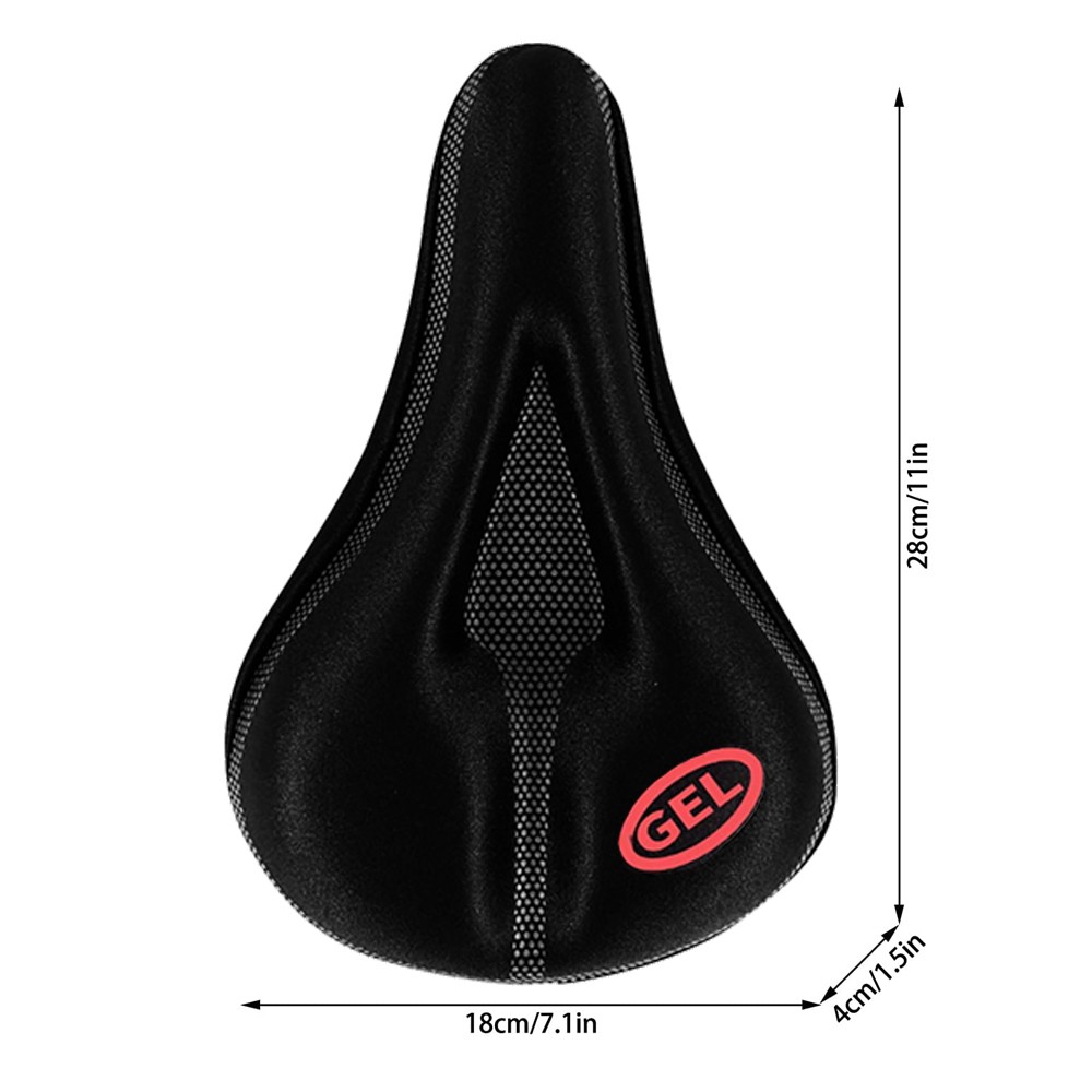 Procart Husă Scaun Bicicletă Ergonomică cu Gel - imagine 6