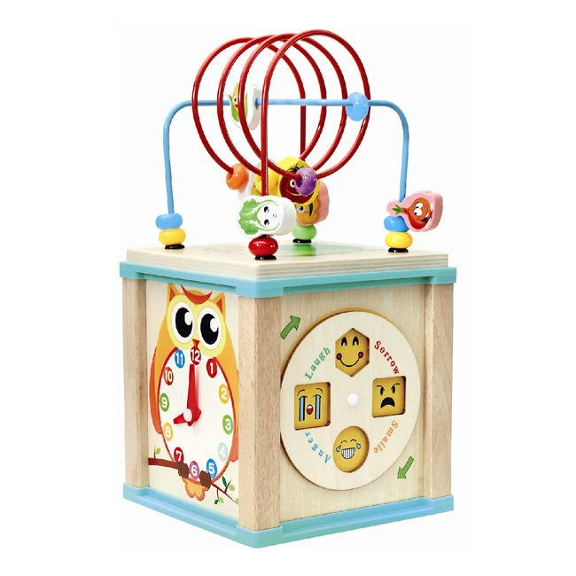 Cub 5 în 1 Bufnița Krista | Jucărie Montessori