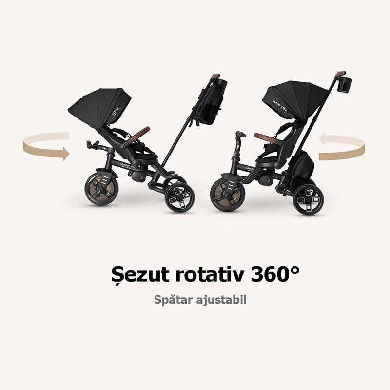 Tricicleta Qplay Comfo Max - Ultrapliabilă - imagine 4
