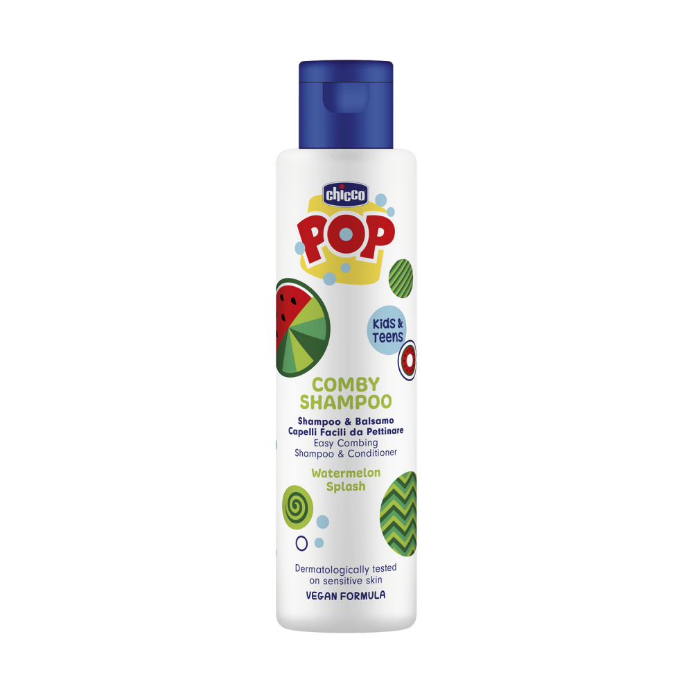 Chicco POP Șampon 2în1 Pepene Roșu Vegan - imagine 5