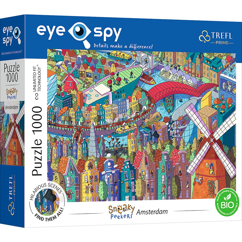 Puzzle Trefl 1000 piese Eye Spy Amsterdam