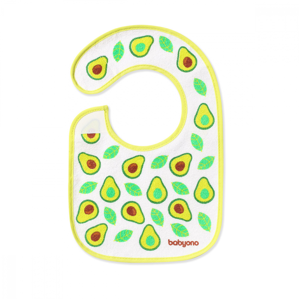 Baveta impermeabila Babyono I eat and I grow - imagine 4