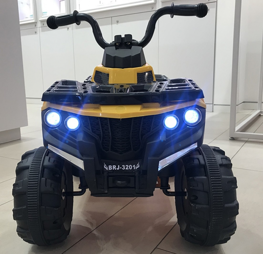 ATV Electric Nichiduta Racer 1 Yellow 6V, Usb, LED - imagine 4