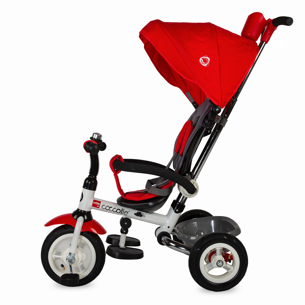 Tricicleta Coccolle Urbio Air Red Pliabilă - imagine 3