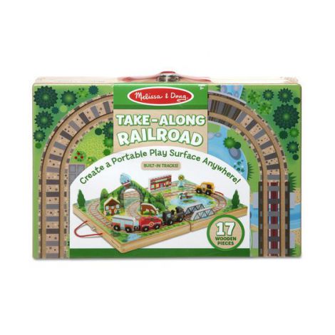 Set Trenulet Lemn Portabil Melissa & Doug - imagine 3