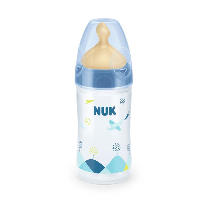 Biberon NUK New Classic 150ml, Tetina Latex, 0-6 luni
