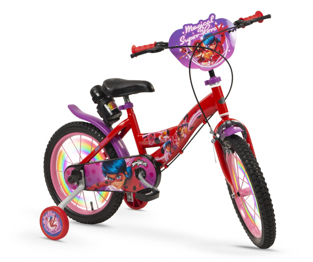 Toimsa Miraculous 16" Violet Bicicleta Copii