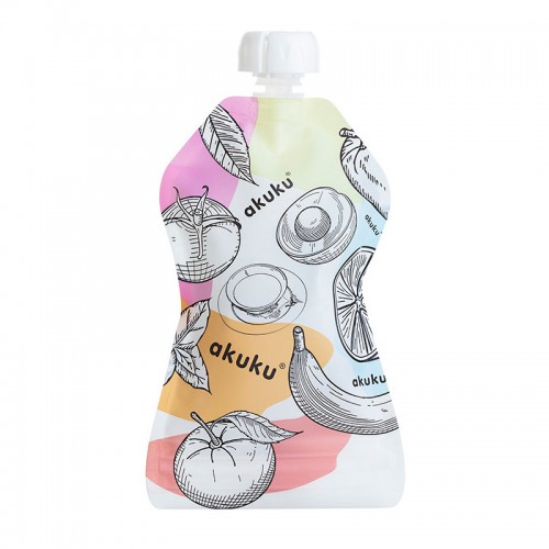 Set 5 pungi Akuku, reutilizabile, 150 ml - imagine 5