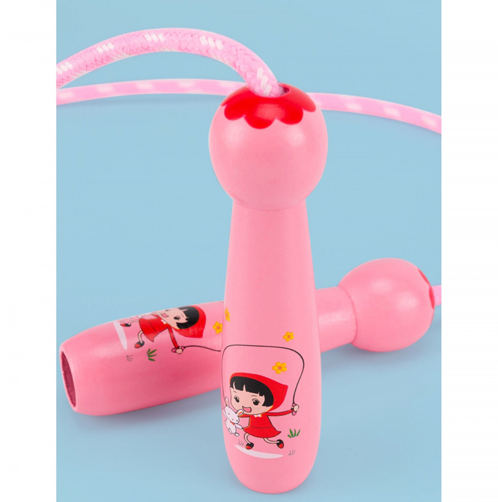 Coarda de sărit Pink Malplay 2.6 m, Jucării Exterior - imagine 6