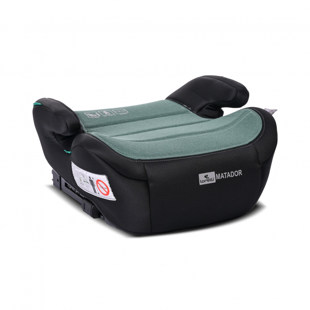 Înăltător Lorelli Matador Green Pine Isofix, 6-12 ani - imagine 2