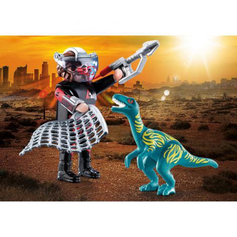 Set Playmobil Dinozaur & Cercetator PM70693 - imagine 2