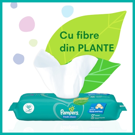 Servetele Pampers Fresh Clean, 6x80 buc - imagine 5