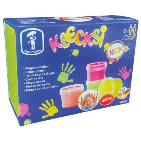 Plastilina Feuchtmann 4 Culori Neon pentru Creativitate - imagine 5