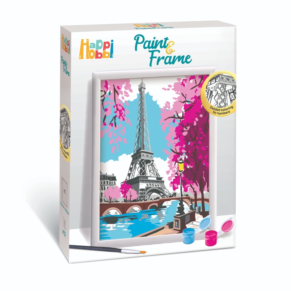 Set Pictură pe Numere Happi Hobbi Spring Paris