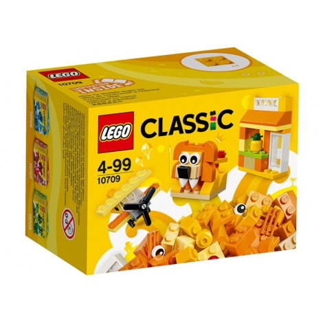 LEGO Classic Cutie Portocalie - Dezvoltă Imaginația