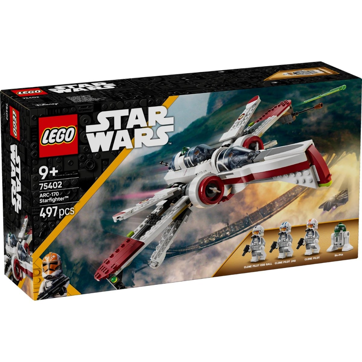 LEGO Star Wars Nava Arc-170 75402, 497 piese