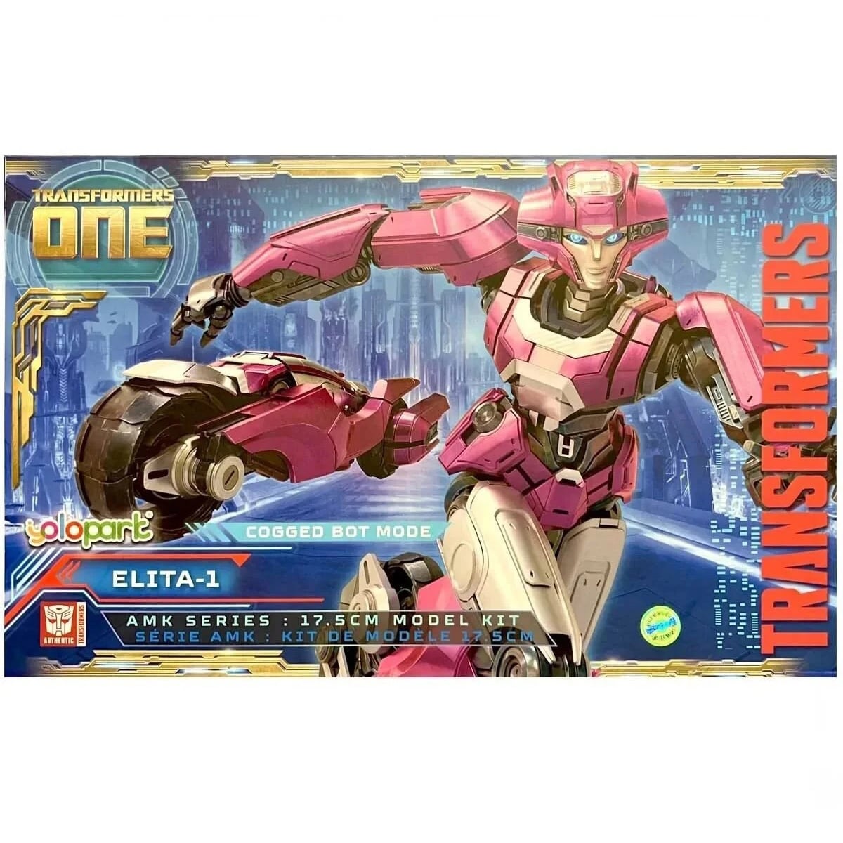 Figurina Transformers One Elita-1, 13 cm, Cogged Mode