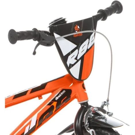 Dino Bikes 12" Portocaliu - Prima Bicicletă Sigură - imagine 4