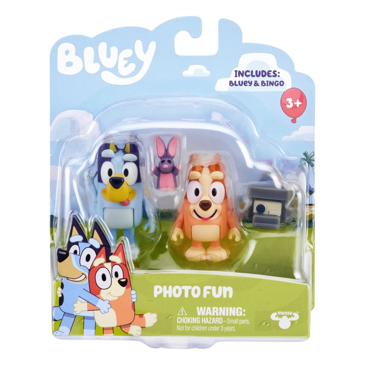 Set Figurine Bluey & Bingo Photo Fun