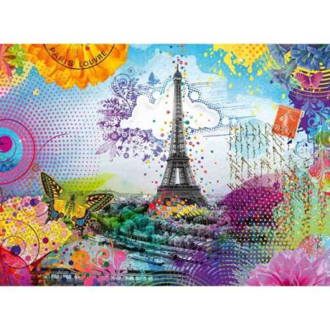 Ravensburger Puzzle Paris 500 piese - Ambalaj carton