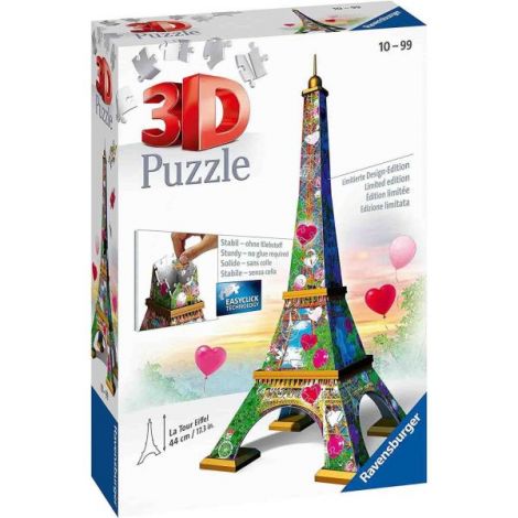 Puzzle 3D Eiffel Ravensburger 216 piese - imagine 2