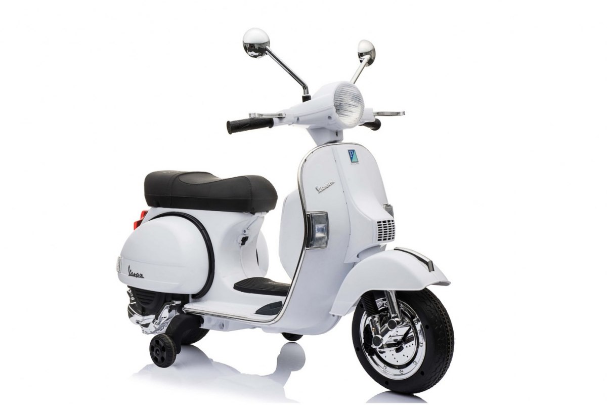 Scuter Vespa Electric 12V Copii 3-6 Ani - imagine 16