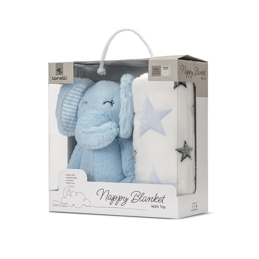 Lorelli Paturica Elefant cu Jucarie Plus - Confort și Joc - imagine 4