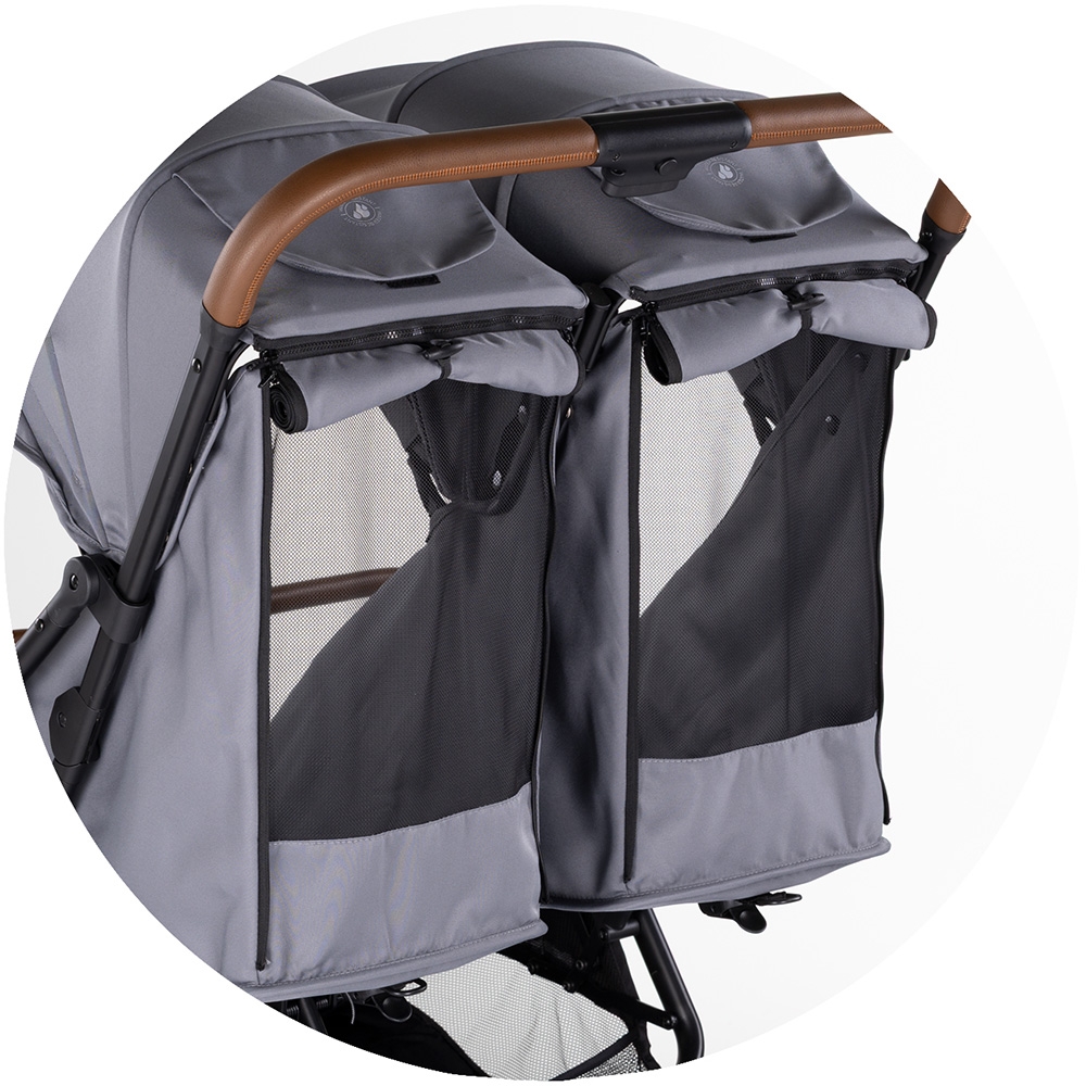 Carucior Gemeni Chipolino Twinity Cloud - imagine 12