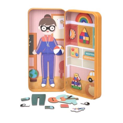 Puzzle Magnetic Mieredu Educatoare - Joc Creativ - imagine 5