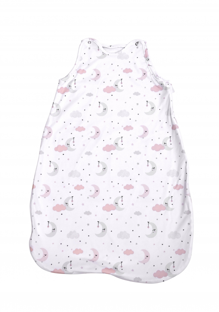 Sac de Dormit Vară Lorelli Pink Moon | Confort Bumbac