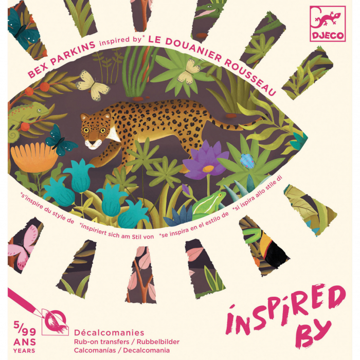 Djeco Inspired by Le Douanier Rousseau - Set Creativ Arta