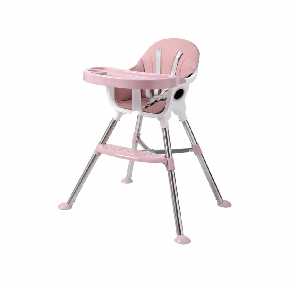 Scaun de masa Little Mom transformabil, Elite Pink